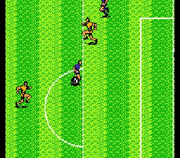 Konami Hyper Soccer (Europe) screen shot game playing